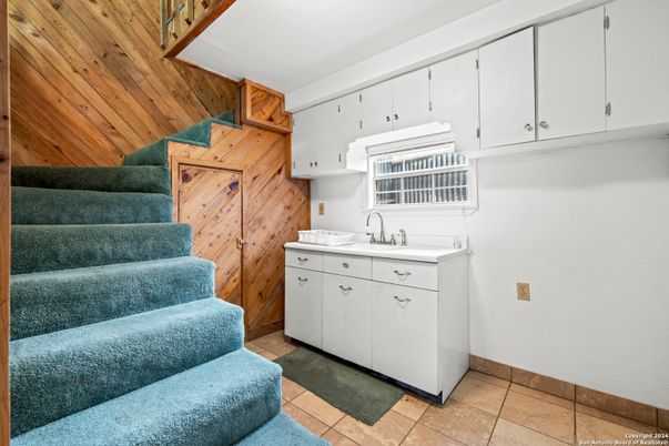 Interior, Kitchen, Wooden Walls