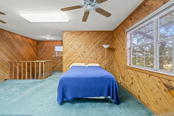 Bedroom, Interior, Wooden Walls