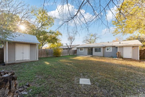 Backyard, Exterior