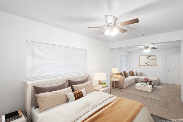 Bedroom, Interior, Living room