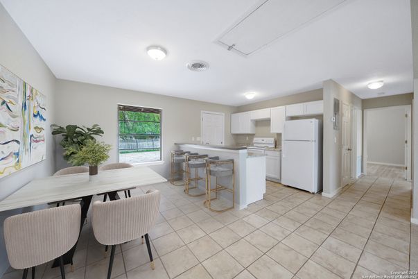 Dining room, Interior, Kitchen