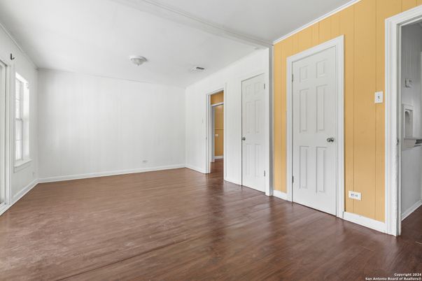Empty room, Interior, Wood Texture Flooring