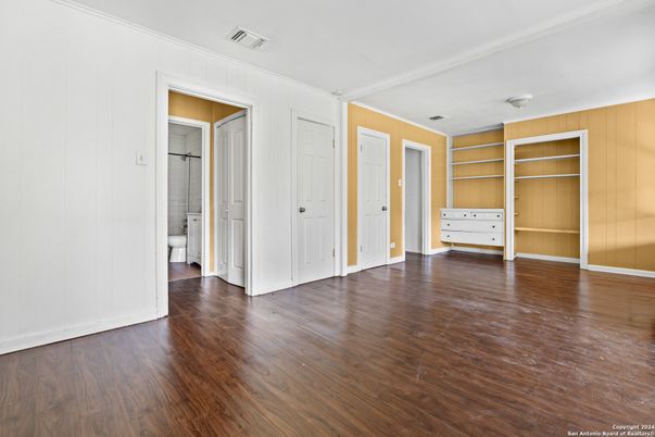 Empty room, Interior, Wood Texture Flooring