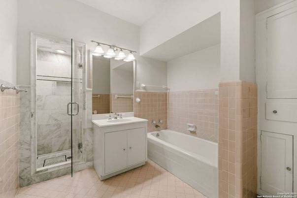 Bathroom, Glass Shower, Interior, Marble Walls