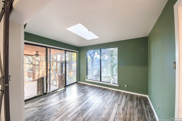 Empty room, Interior, Wood Texture Flooring