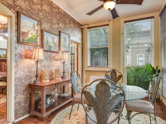 Dining room, Interior, Wood Texture Flooring
