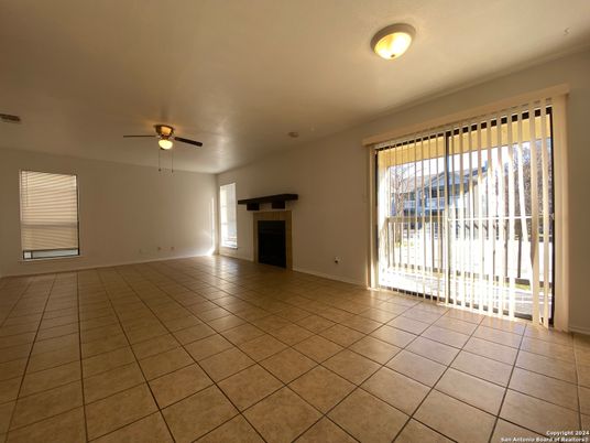 Empty room, Fireplace, Interior