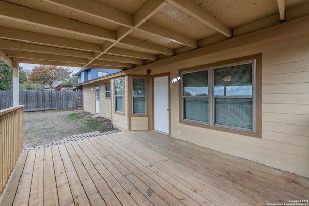 Backyard, Exterior