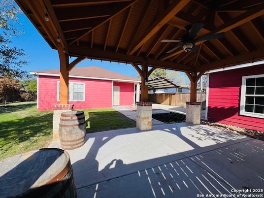 Backyard, Exterior