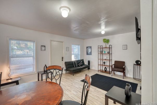 Dining room, Interior, Wood Texture Flooring