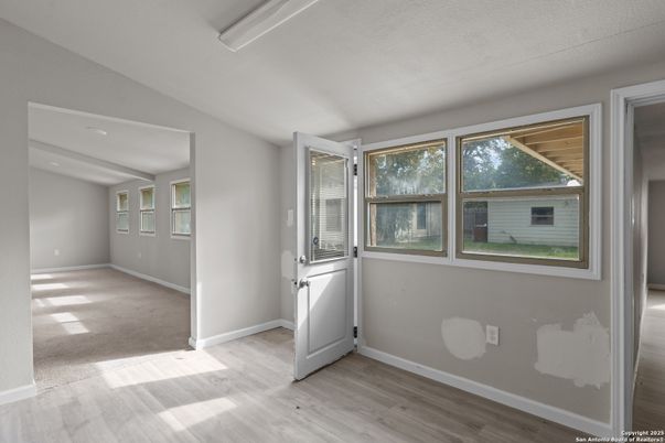 Empty room, Interior, Wood Texture Flooring