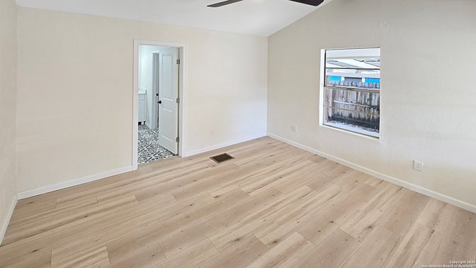 Empty room, Interior, Wood Texture Flooring