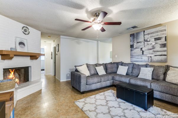 Fireplace, Interior, Living room