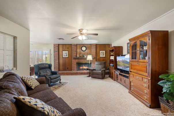 Fireplace, Interior, Living room, Wooden Walls