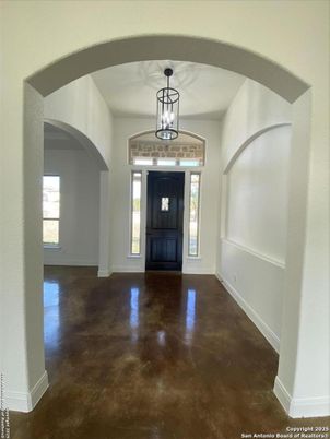 Interior, Pendant Lights, Wood Texture Flooring