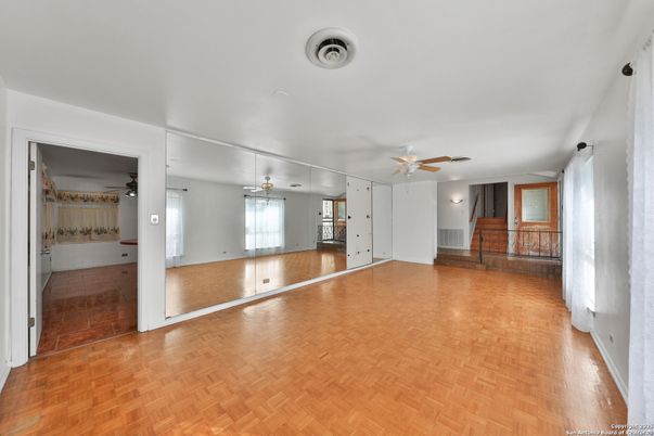 Empty room, Interior, Wood Texture Flooring