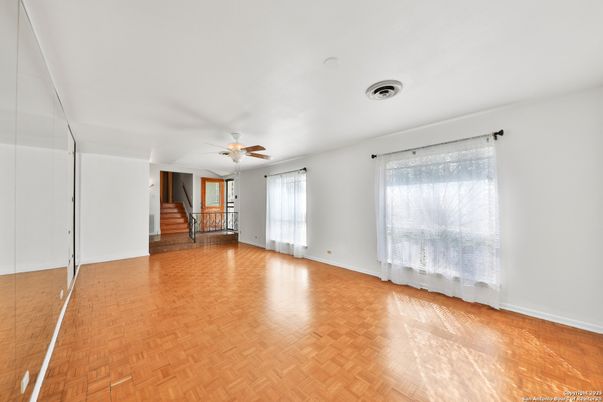 Empty room, Interior, Wood Texture Flooring