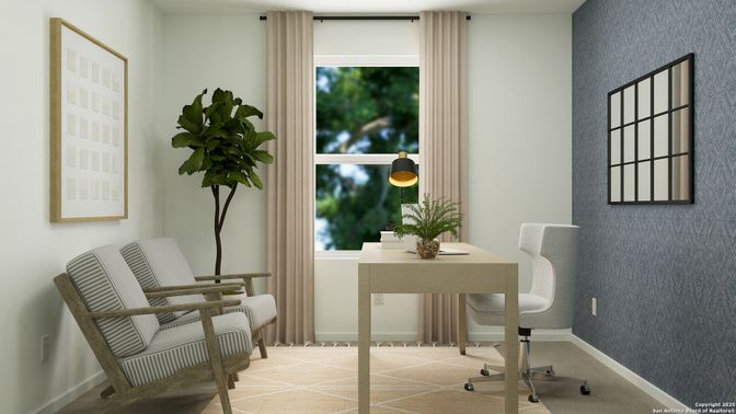 Home Office, Interior