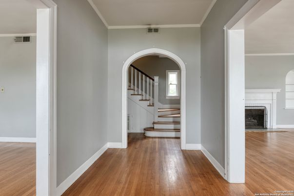 Empty room, Interior, Wood Texture Flooring
