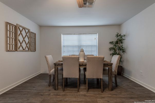 Dining room, Interior, Wood Texture Flooring