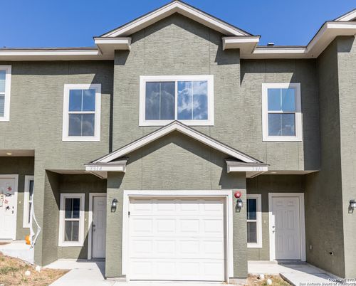 Attached, Exterior, Facade, Rowhouse
