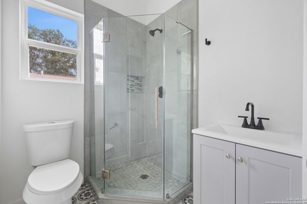 Bathroom, Glass Shower, Interior