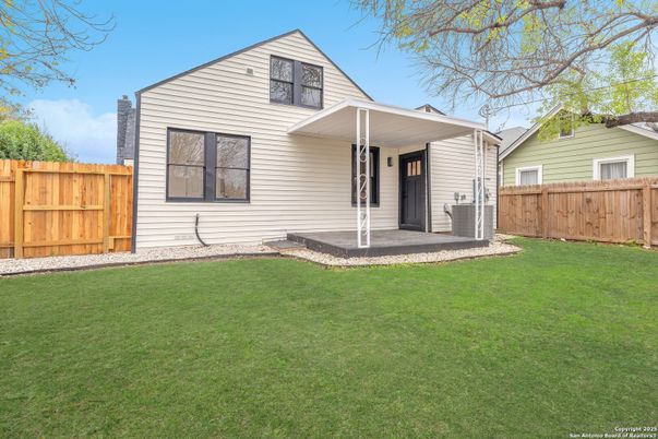 Backyard, Exterior