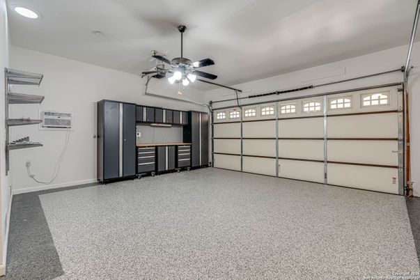 Garage, Interior, Recessed Lighting