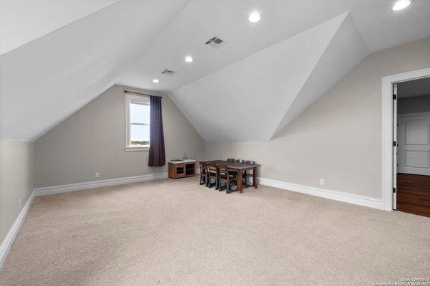 Dining room, Interior, Recessed Lighting