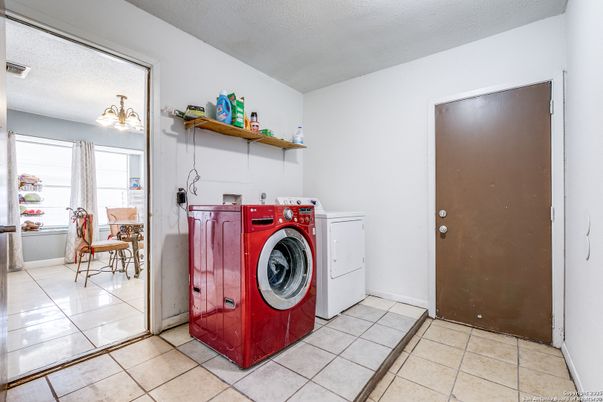 Interior, Washer