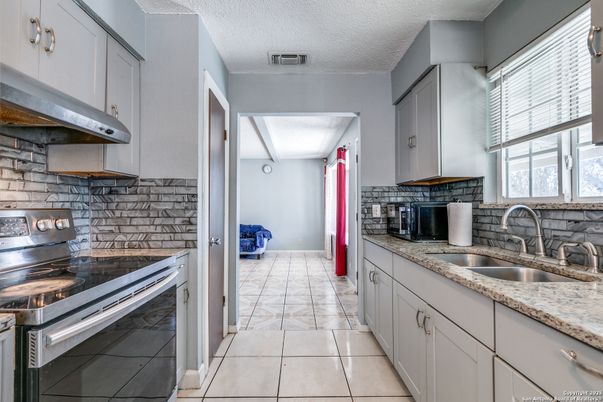Interior, Kitchen, Stone Walls
