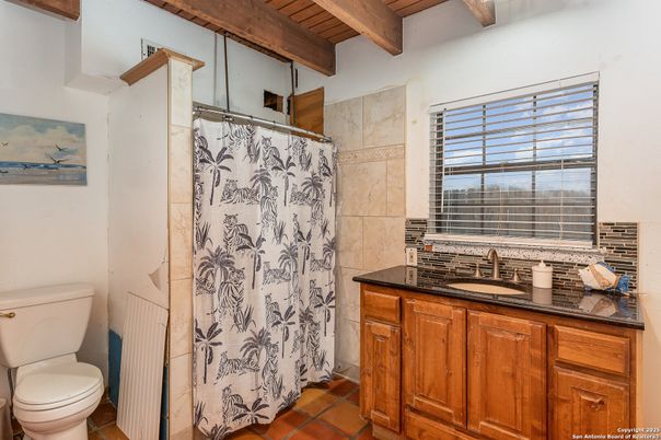 Bathroom, Interior, Wooden Beams, Wooden Ceilings