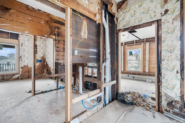Empty room, Interior, Wooden Walls