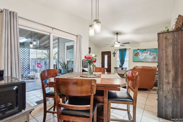 Dining room, Interior, Pendant Lights
