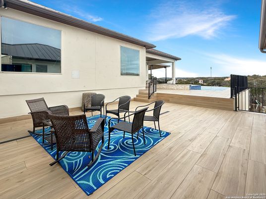 Exterior, Wood Texture Flooring