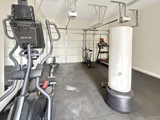 Fitness Equipment, Garage, Interior