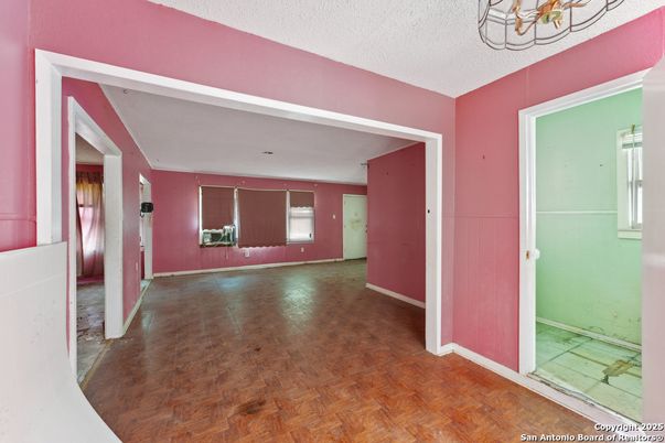 Empty room, Interior, Wood Texture Flooring