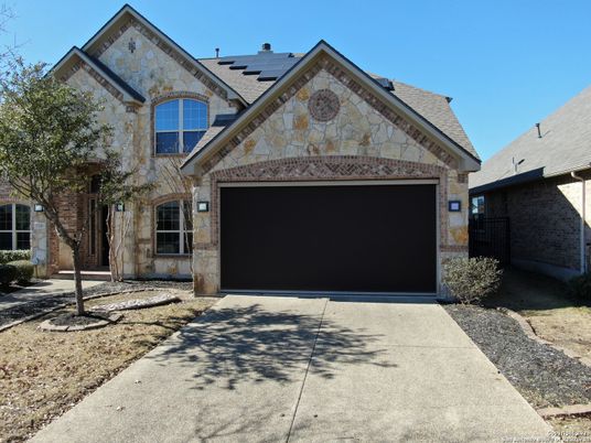 Attached, Exterior, Facade, Solar Panels, Brick Traditional