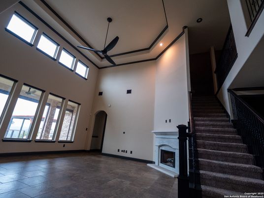 Fireplace, Interior, Recessed Lighting