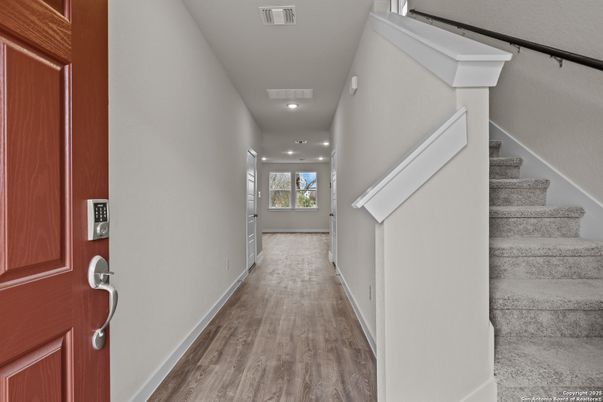 Interior, Recessed Lighting, Wood Texture Flooring