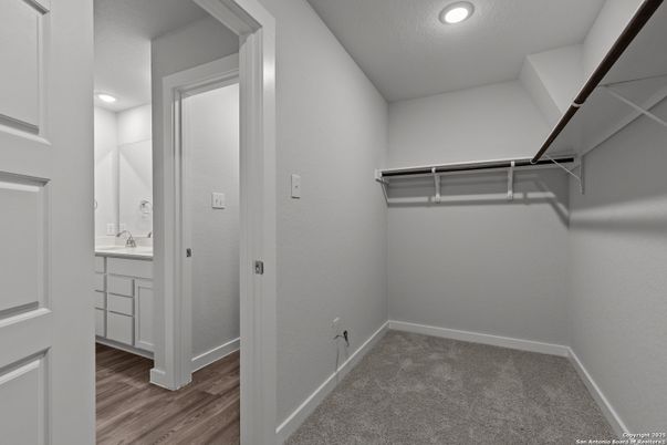Interior, Recessed Lighting, Walk-in Closets, Wood Texture Flooring