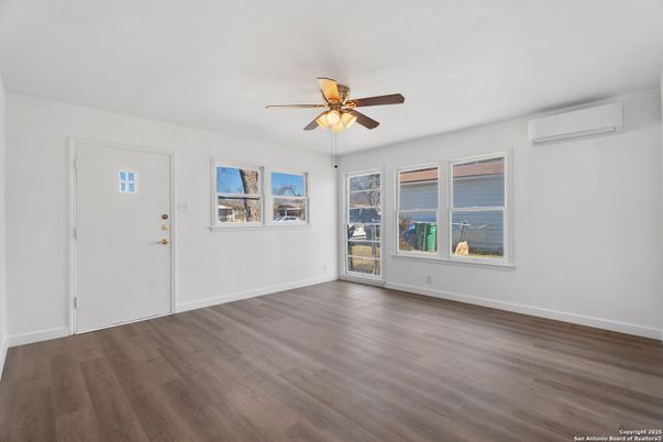 Empty room, Interior, Wood Texture Flooring