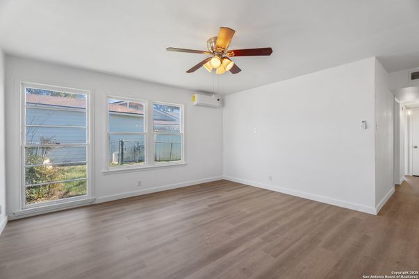 Empty room, Interior, Water, Wood Texture Flooring
