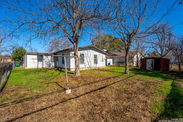 Backyard, Exterior
