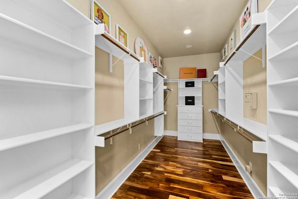 Interior, Recessed Lighting, Walk-in Closets, Wood Texture Flooring