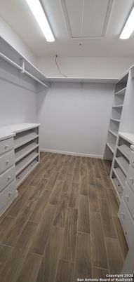 Interior, Walk-in Closets, Wood Texture Flooring