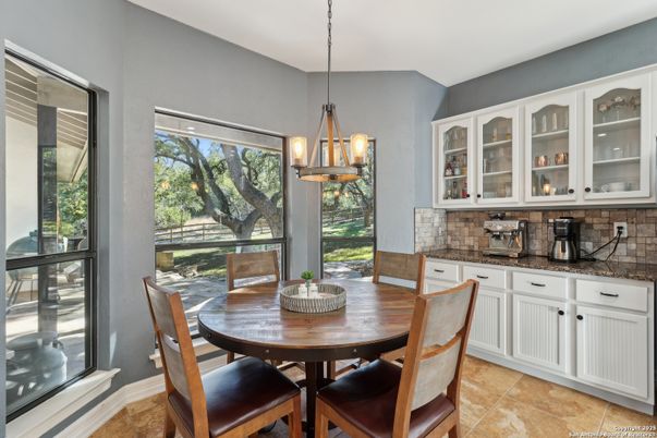 Dining room, Interior, Pendant Lights