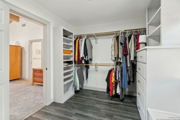 Interior, Walk-in Closets, Wood Texture Flooring