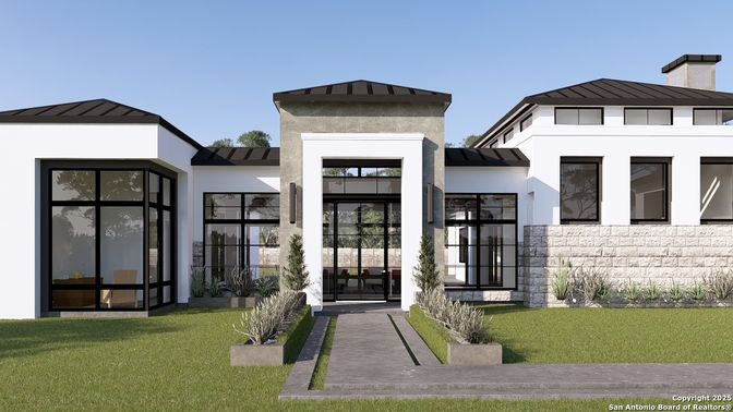 Backyard, Exterior, Facade, Modern