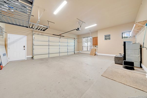 Garage, Interior, Recessed Lighting